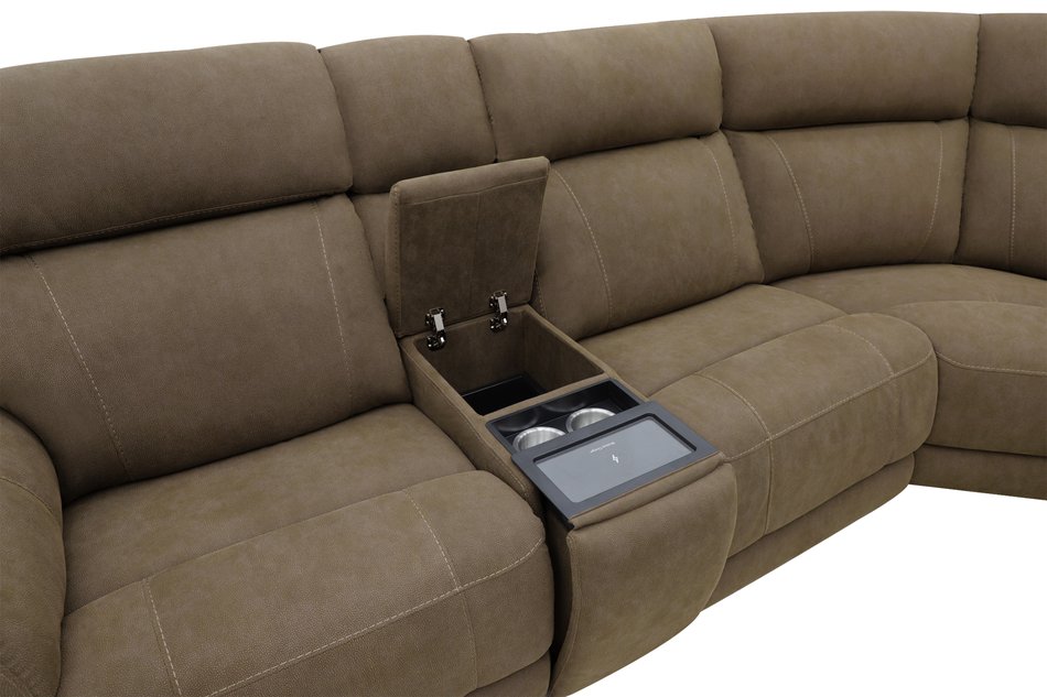 Toledo 6 Piece Power Sectional H&M