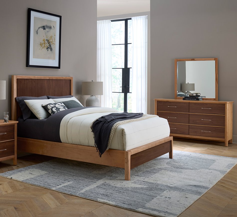 NordHaven 4 Piece Queen Panel Bedroom