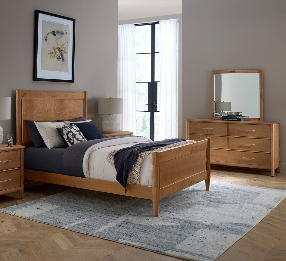 NordHaven 4 Piece Queen Post Bedroom