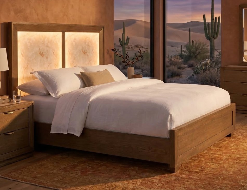 Portrait King Bed