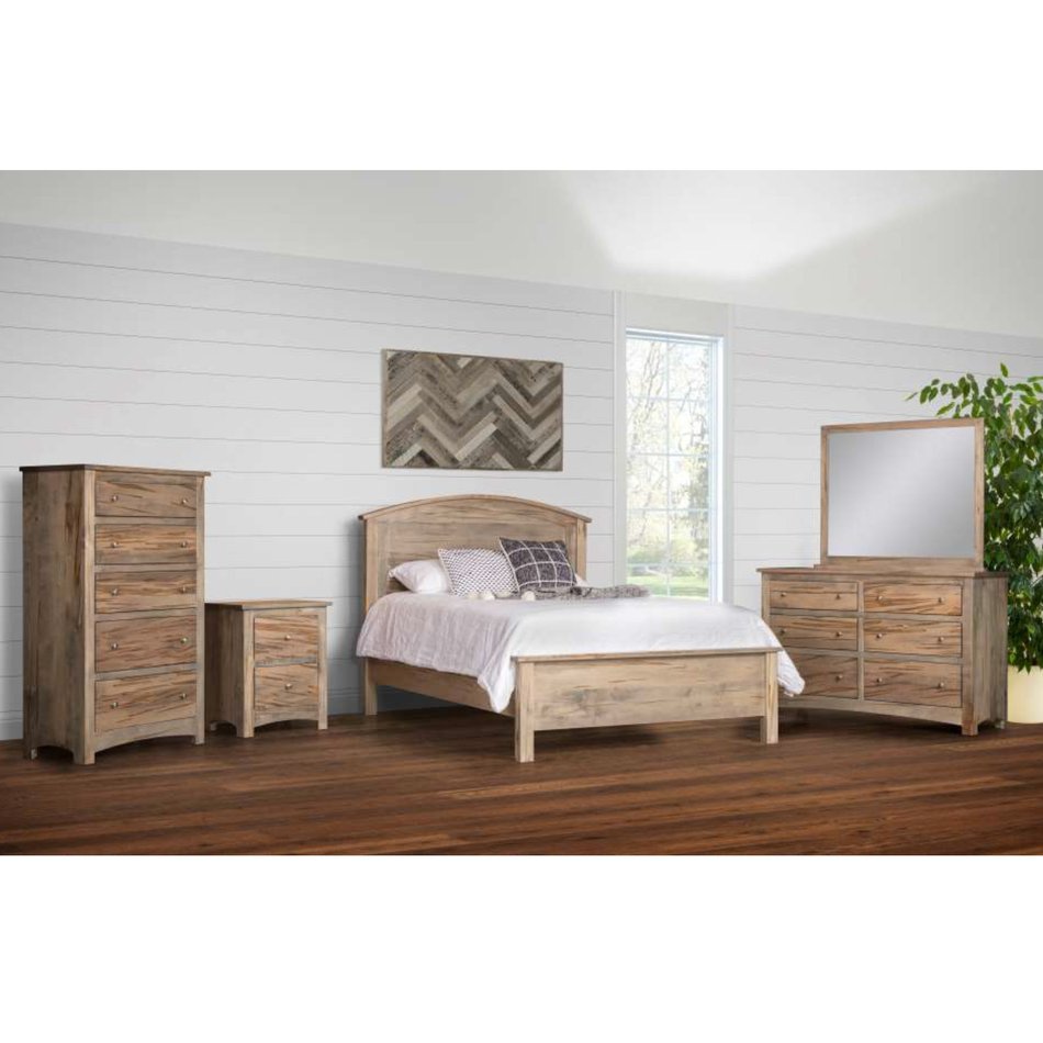 American Maple 5 Piece Queen Bedroom Set