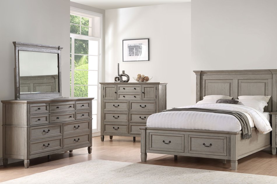 Elm 4 Piece Full Storage Bedroom