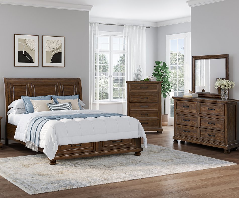Filco 4 Piece King Bedroom Set