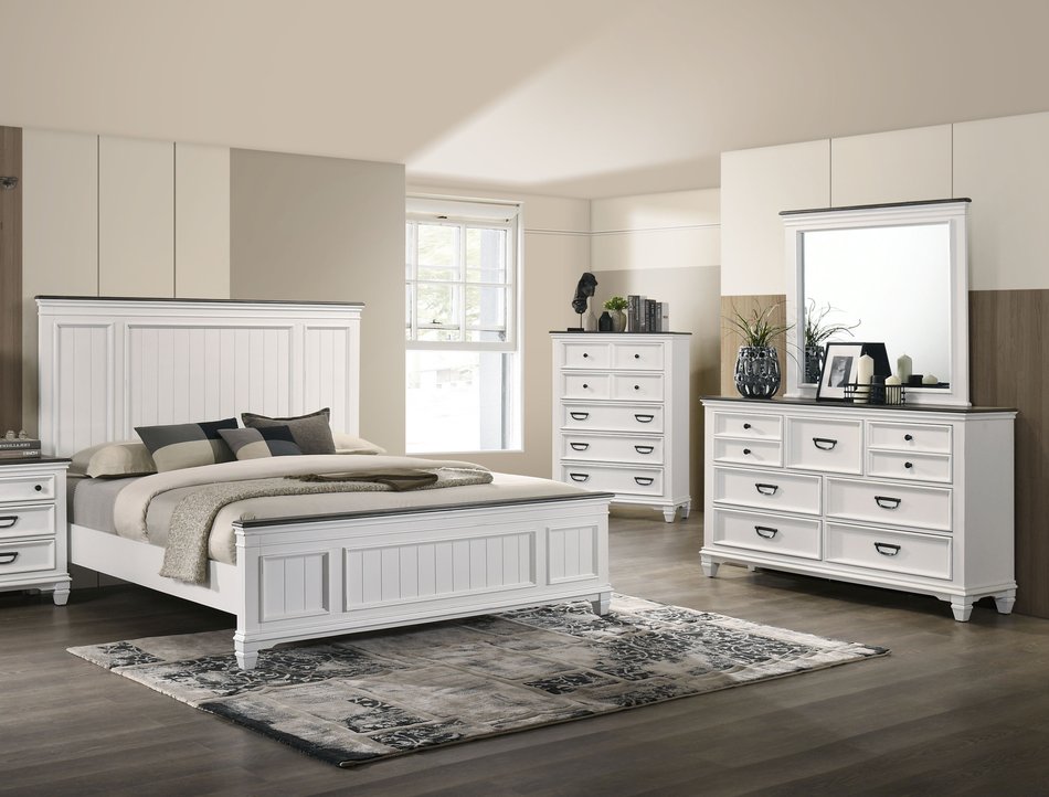 Knightly 4 Piece King Bedroom Set