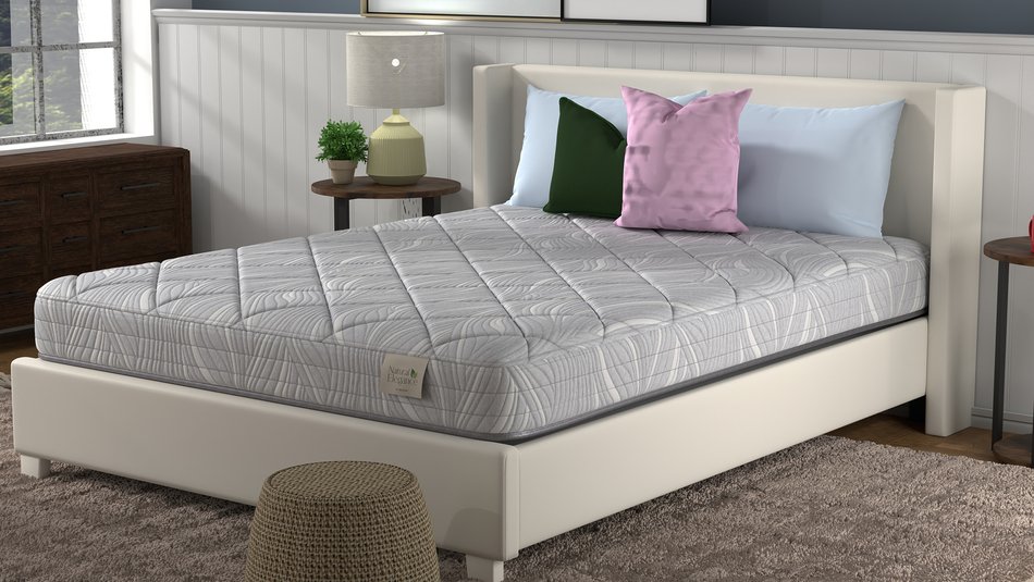Natural Elegance by Niropedic Vennstone II Plush Split King Mattress
