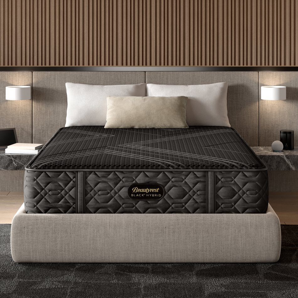 Beautyrest Black Hybrid Series One Hybrid Firm Split King Mattress