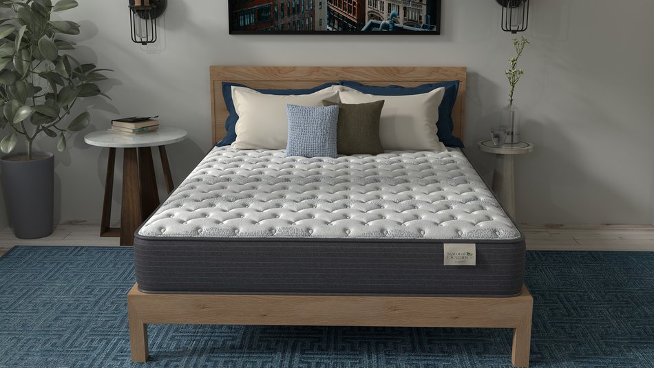 Natural Elegance by Niropedic Foxhorn II Firm Split King Mattress