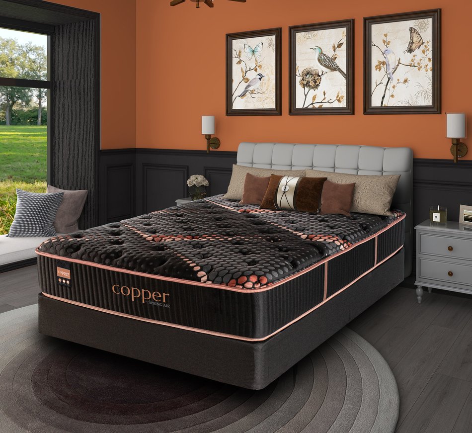 Copper by Spring Air Elemental Firm Twin Mattress