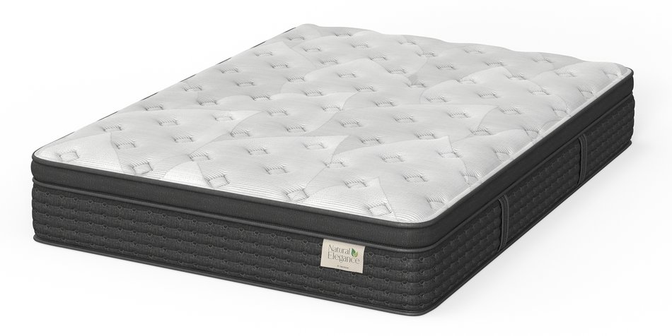 Natural Elegance by Niropedic Bretton Plush Euro Top Twin Mattress