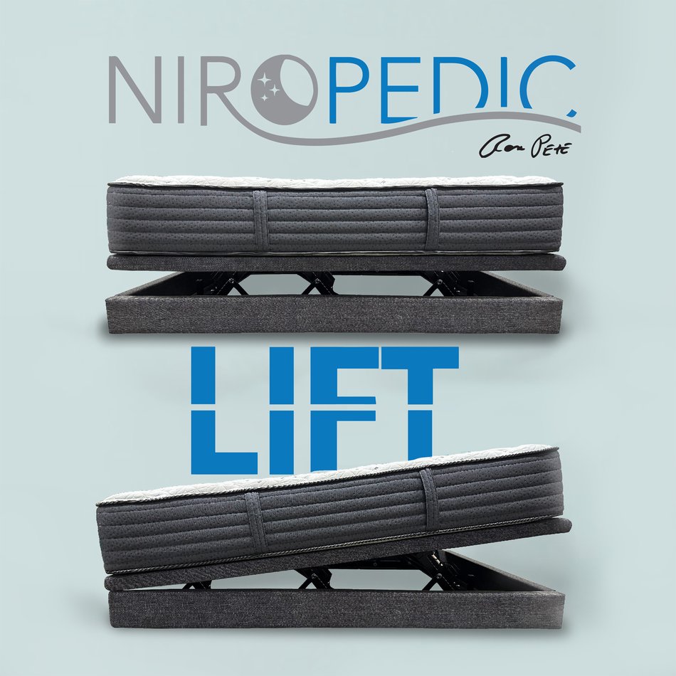 NIROPEDIC Lift and Tilt Twin Adjustable Base