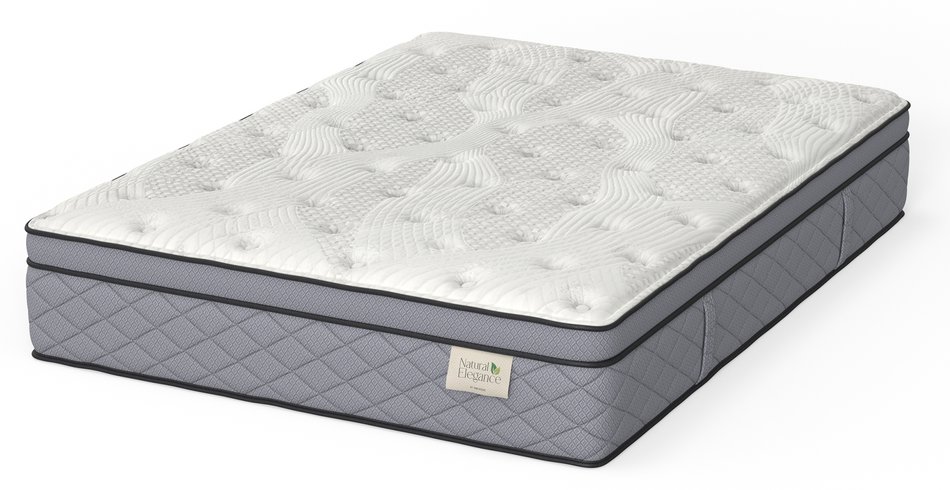 Natural Elegance Caldwell Luxury Firm Euro Top Full Mattress