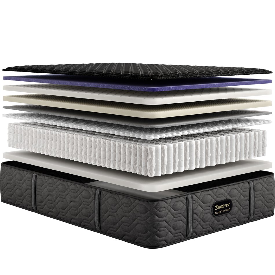 Beautyrest Black Hybrid Series Three Hybrid Medium Queen Mattress