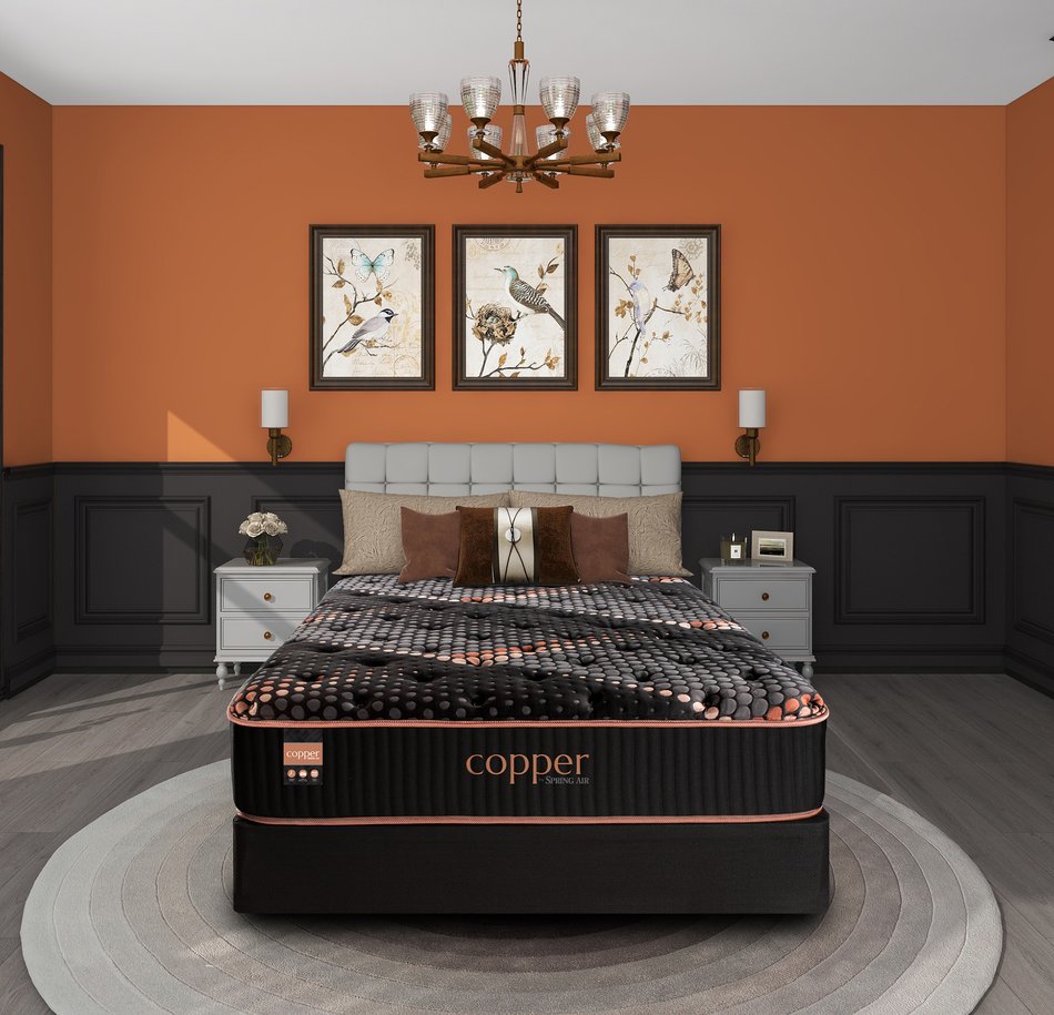 Copper by Spring Air Elemental Firm King Mattress