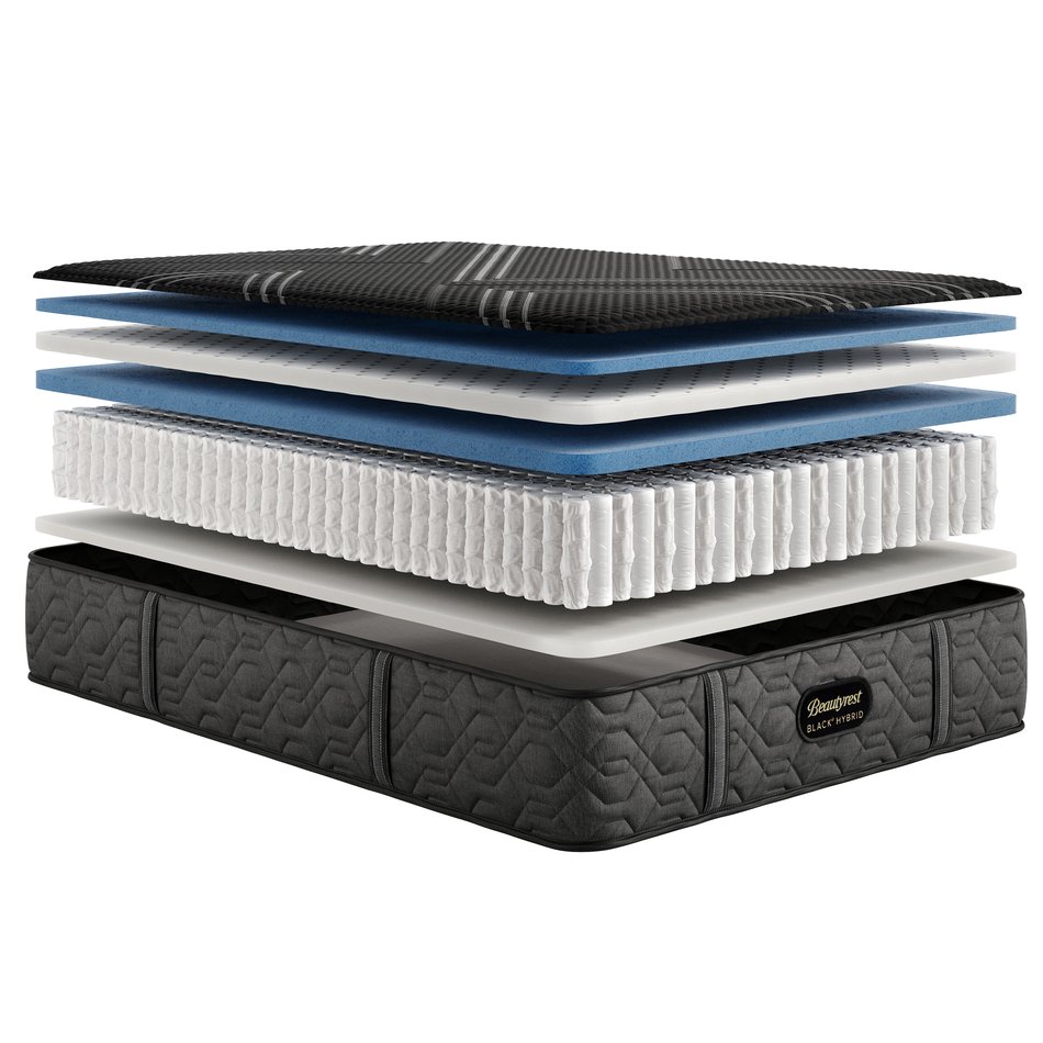 Beautyrest Black Hybrid Series One Hybrid Medium King Mattress