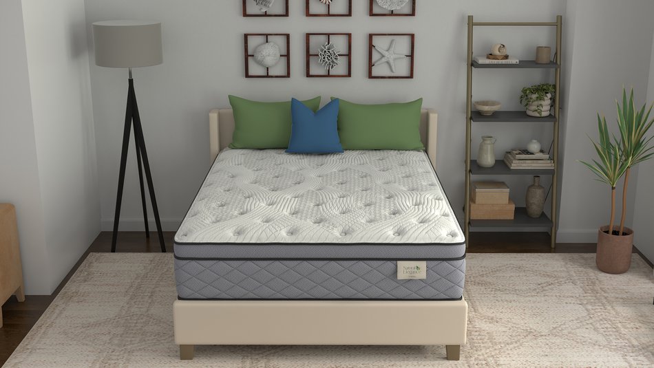 Natural Elegance by Niropedic Caldwell Luxury Firm Euro Top King Mattress