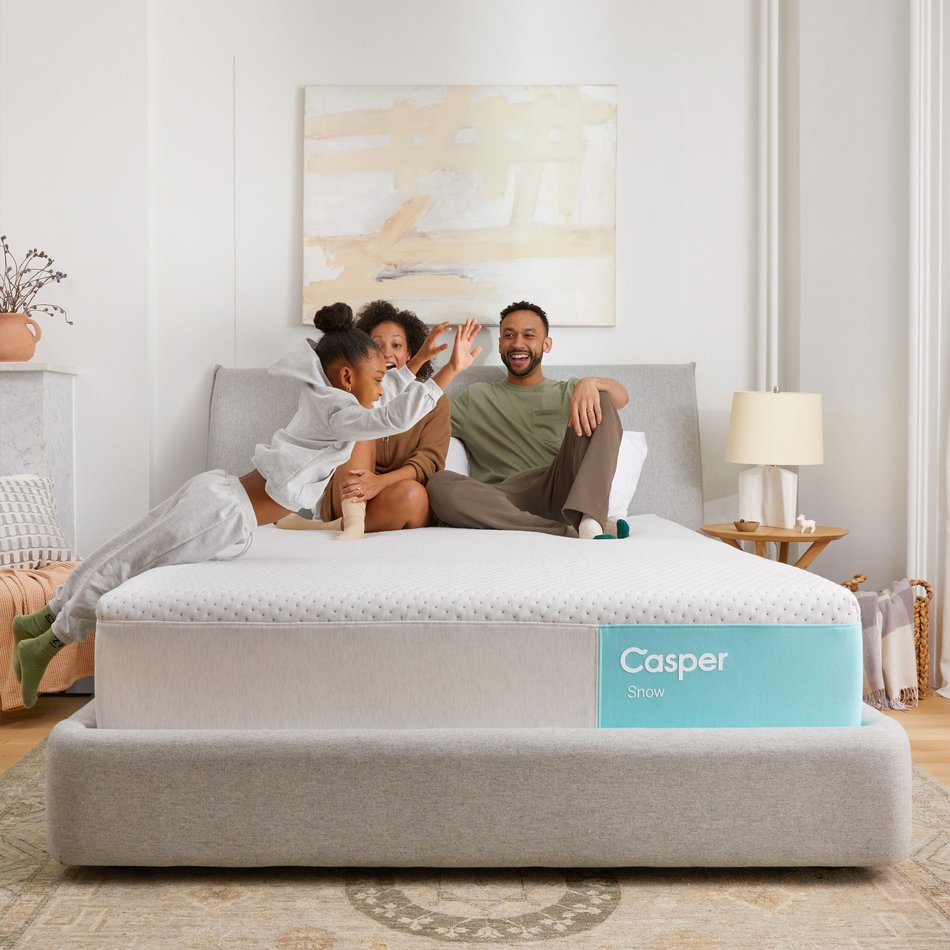 Casper Snow Hybrid Medium Cal King Mattress 2024