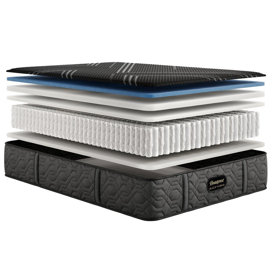 Beautyrest Black Hybrid Series One Hybrid Firm Twin Xl Mattress