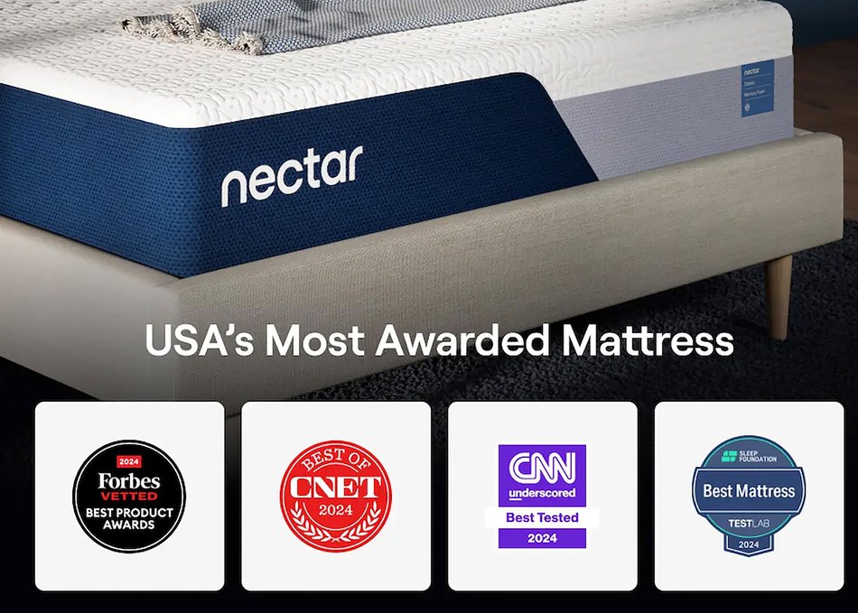 Nectar Classic Quilted Firm Twin Xl Mattress