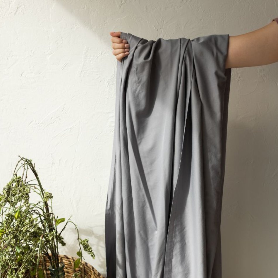 DreamFit Enhanced Bamboo Full Gray Sheet Set