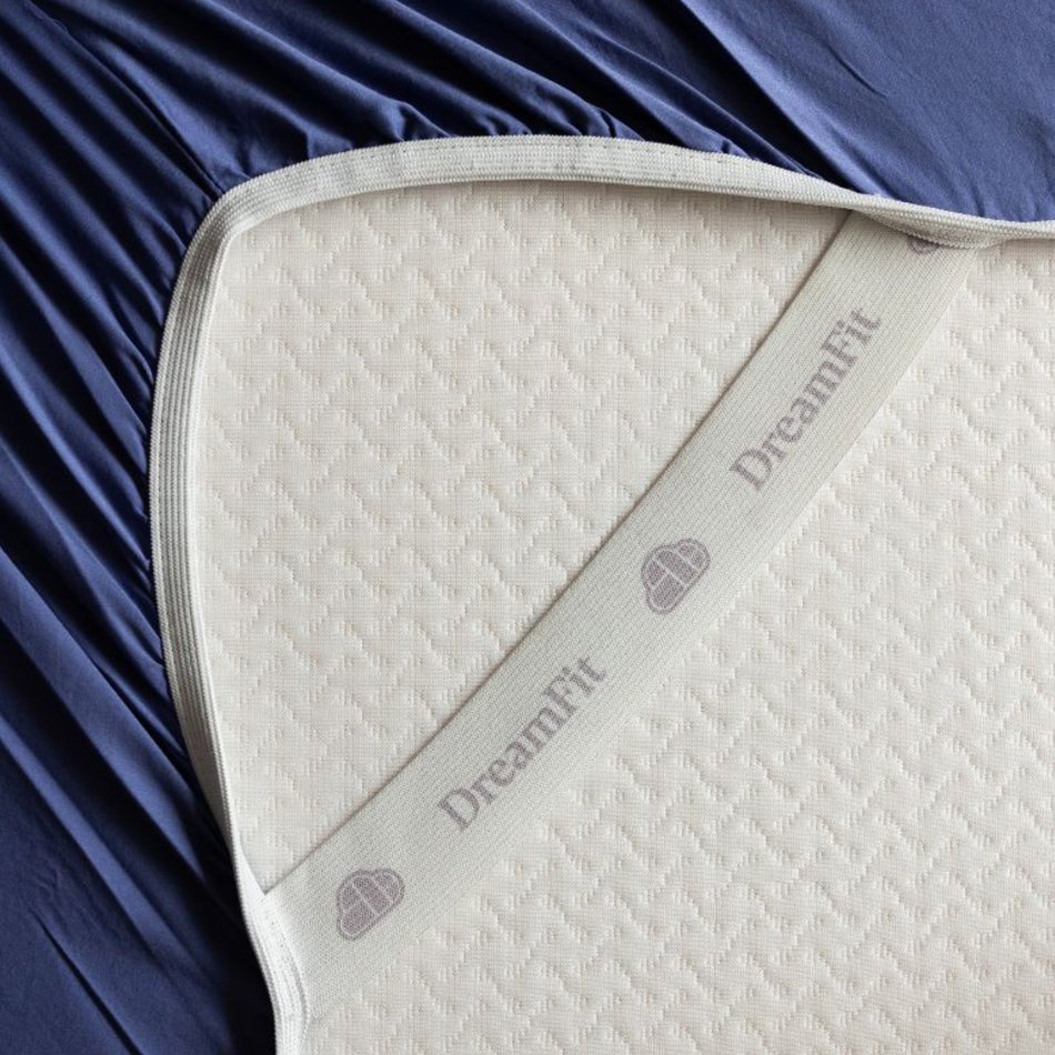 DreamFit Enhanced Bamboo Queen Blue Sheet Set