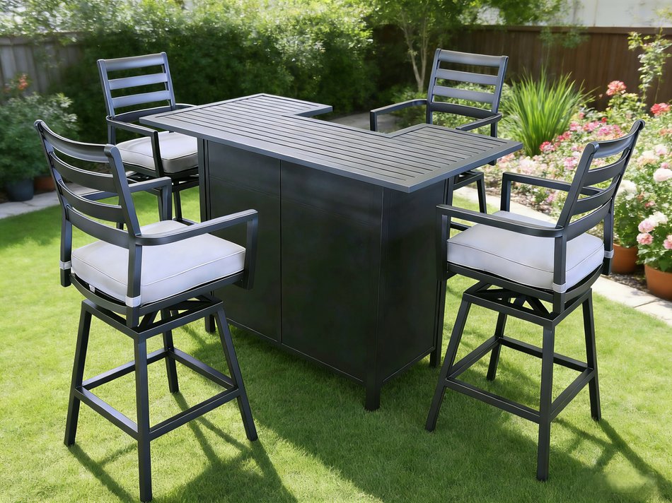 Hudson 5PC Outdoor Bar