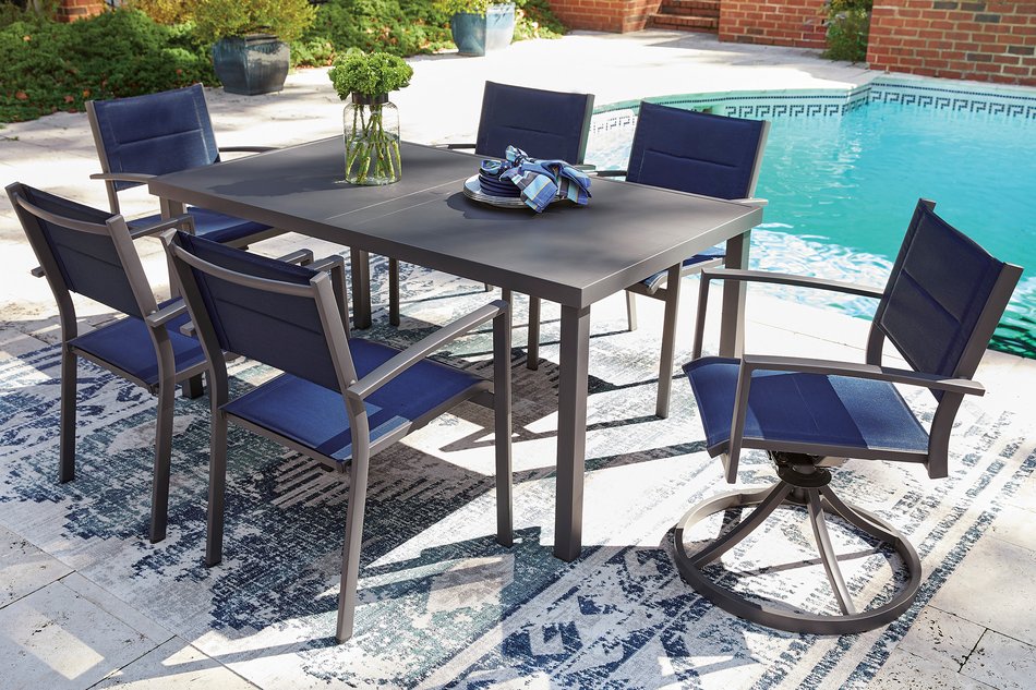 Point Bonita 7 Piece Outdoor Dining Set